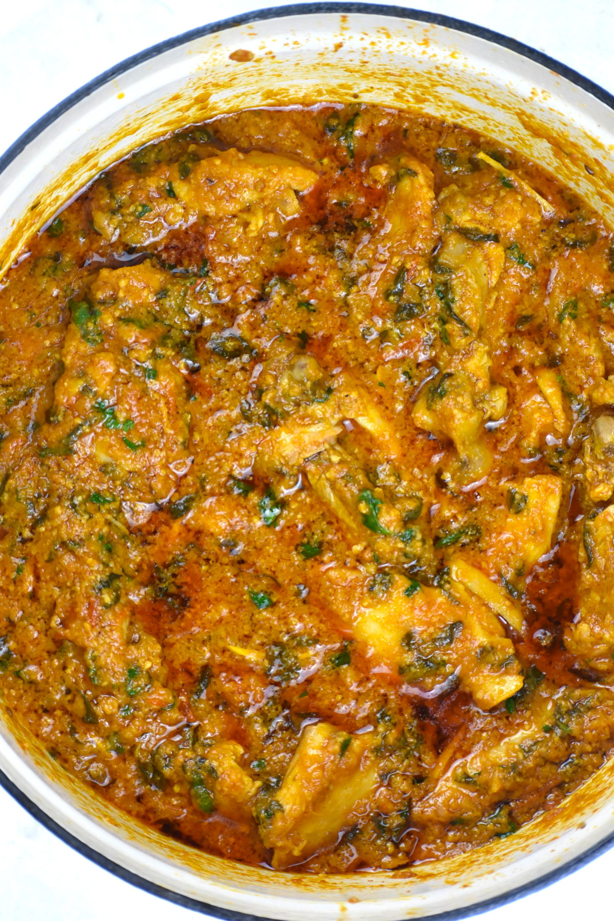 Methi Chicken (Murgh Methi Curry)