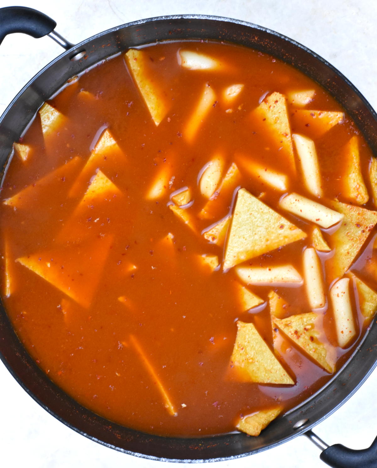 Tteokbokki (Korean Spicy Rice Cakes) GypsyPlate