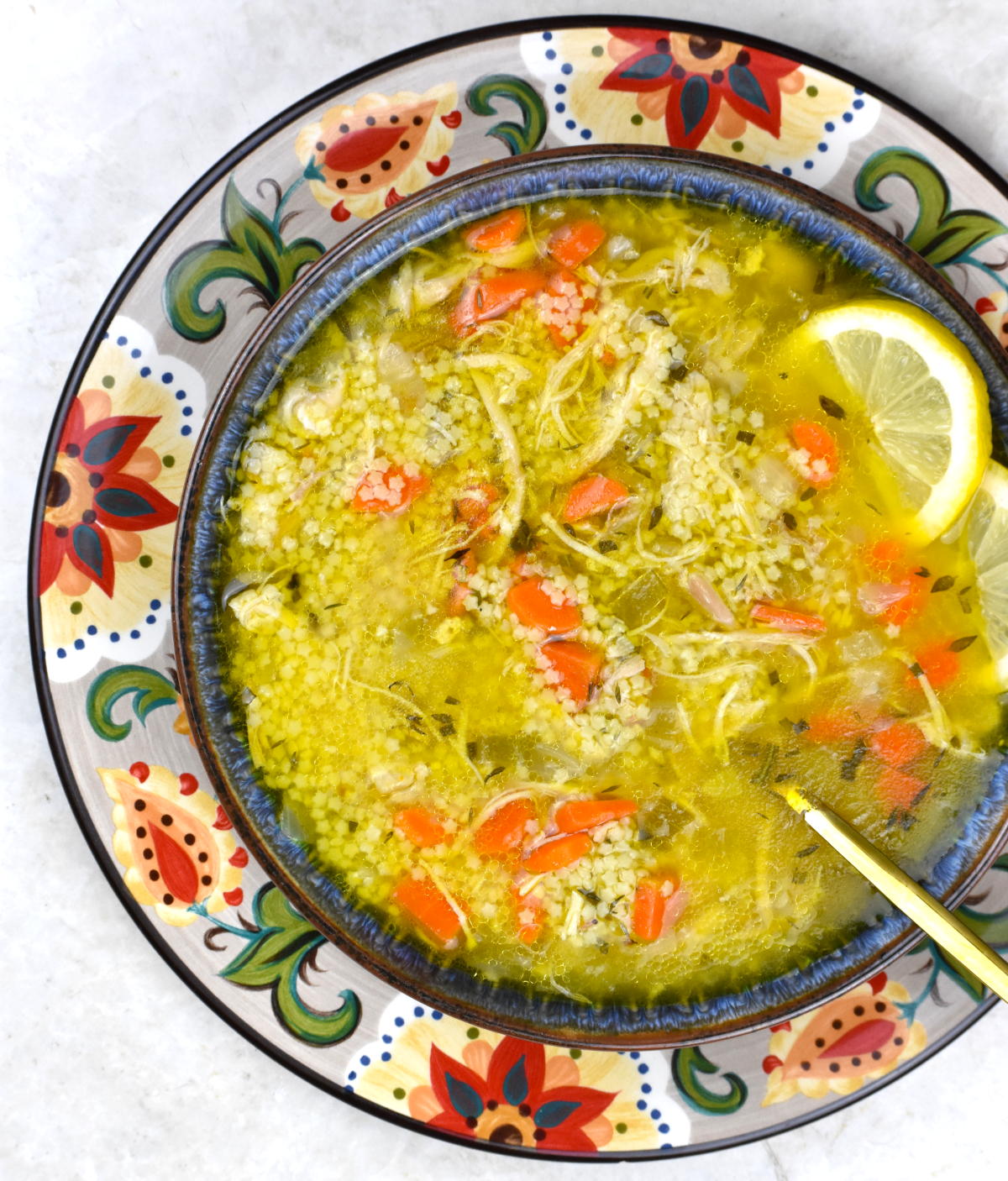 Chicken Pastina Soup (Chicken and Stars)