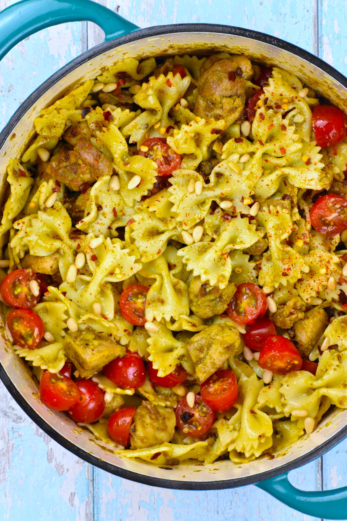 Pesto Chicken Pasta GypsyPlate