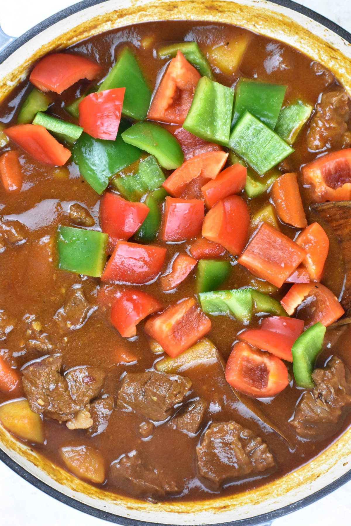 Filipino Beef Caldereta - GypsyPlate