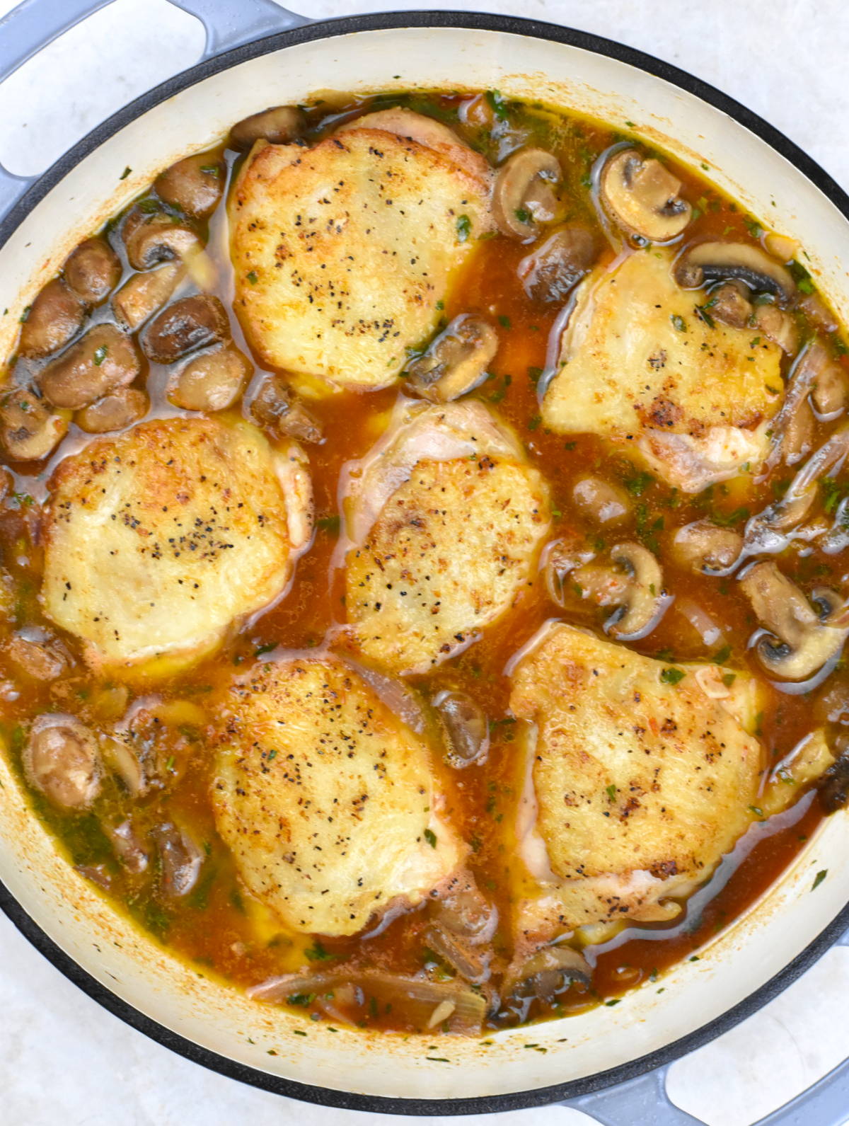 Chicken Chasseur (French Hunter's Chicken) GypsyPlate