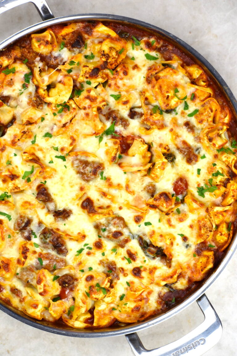 Italian Sausage and Tortellini Bake GypsyPlate