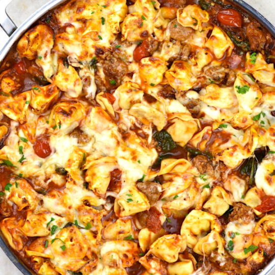 Italian Sausage and Tortellini Bake GypsyPlate