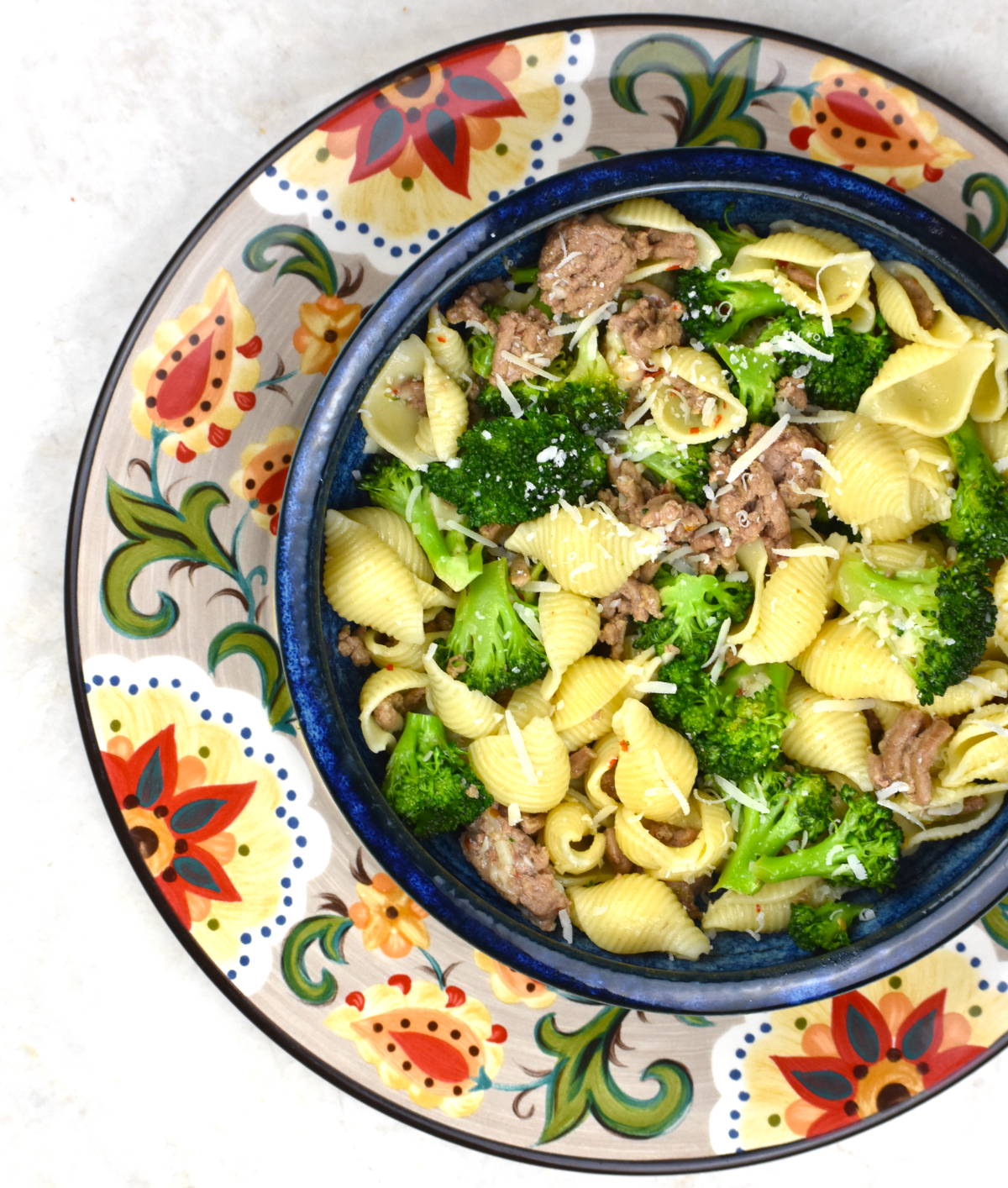 Ground Turkey Pasta with Broccoli GypsyPlate