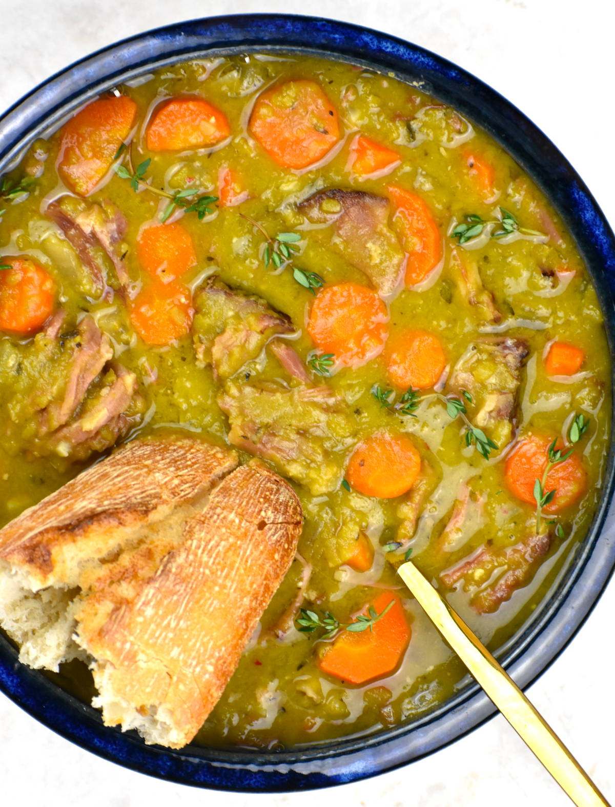 Easy Split Pea Soup - GypsyPlate
