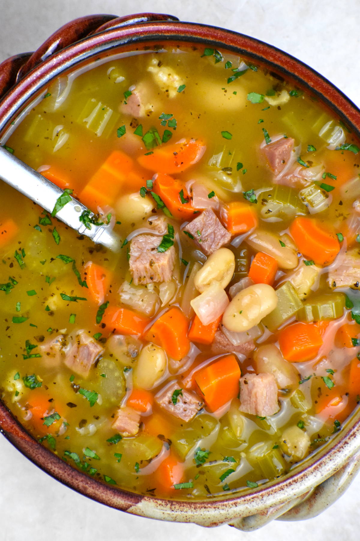 Ham and Bean Soup - GypsyPlate