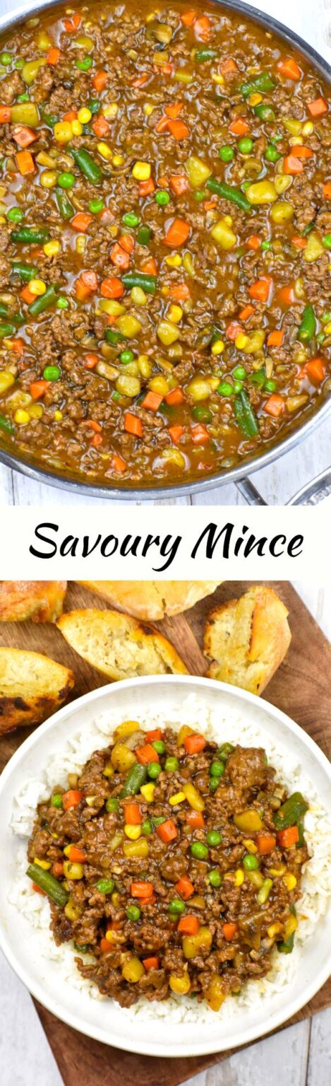 Savoury Mince (Australian Ground Beef) - GypsyPlate