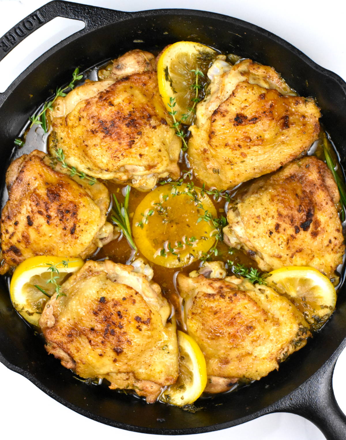 Cast Iron Chicken Thighs GypsyPlate