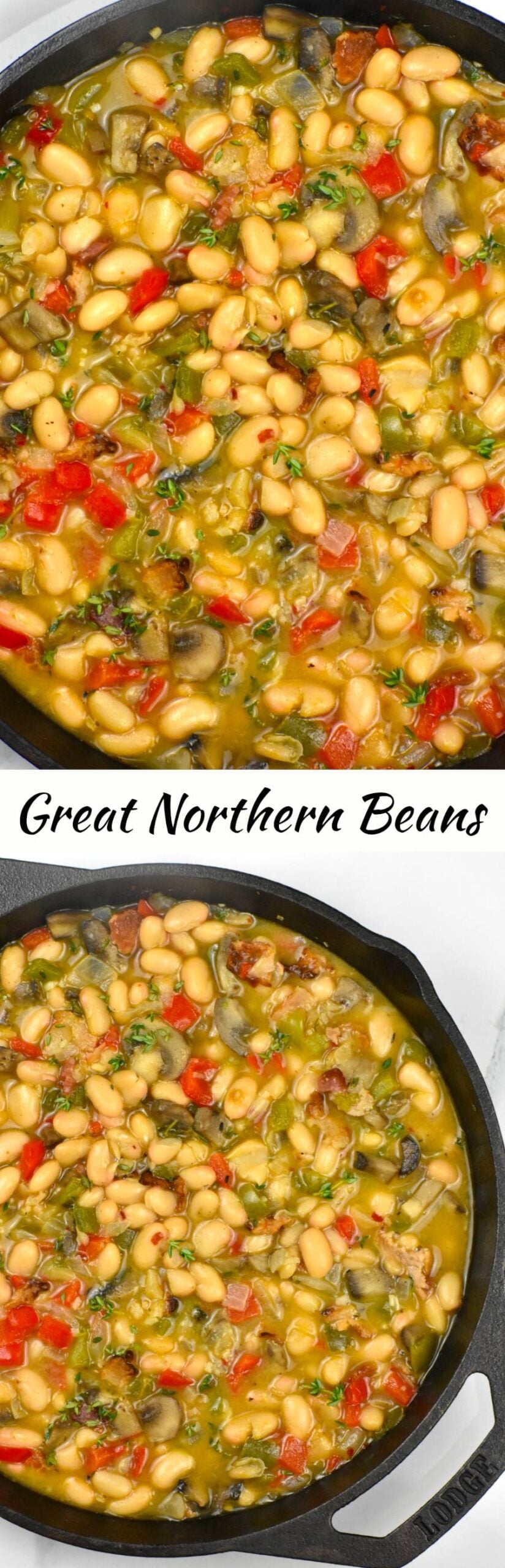 Nottea Beans The BEST Great Northern Beans Recipe - GypsyPlate