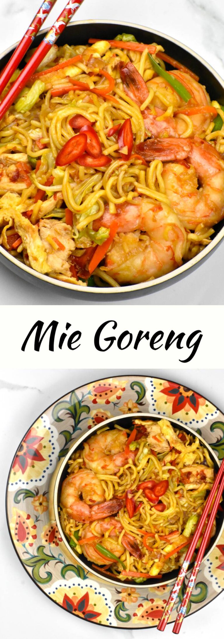 Mie Goreng (Indonesian Noodle Stir Fry) - GypsyPlate