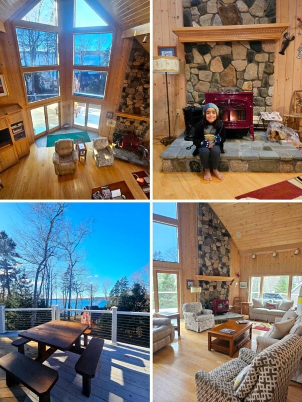 The airbnb we stayed in.