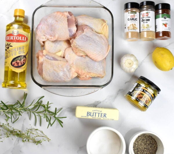 Ingredients for this recipe, as listed below.