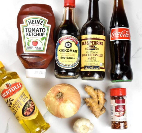Coca cola sauce ingredients.