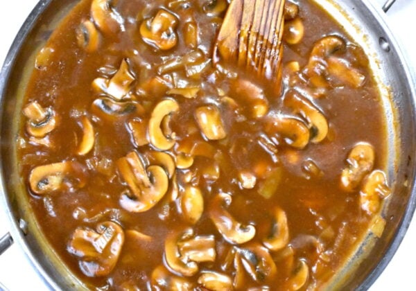Mushroom gravy.