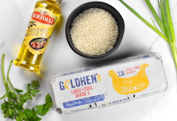 Serving ingredients.