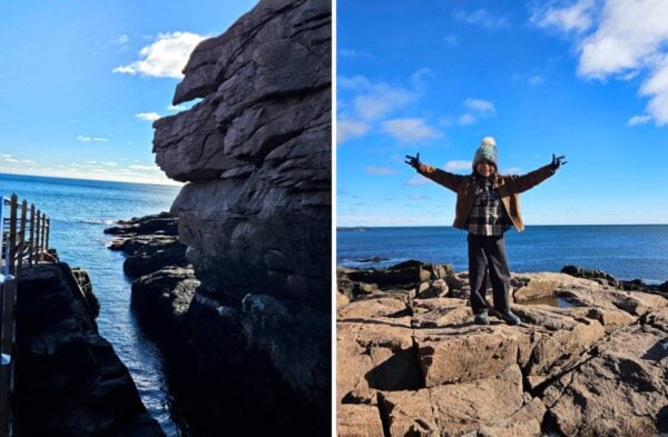 Scenes from thunder hole.