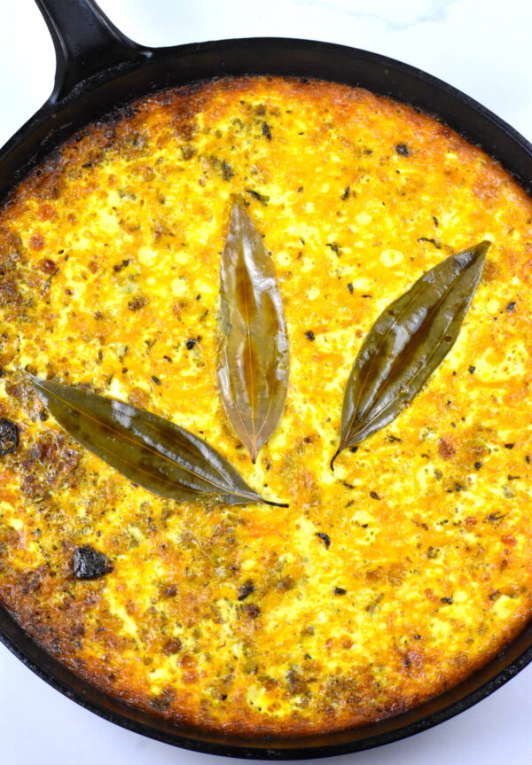 Final product, after cooking.