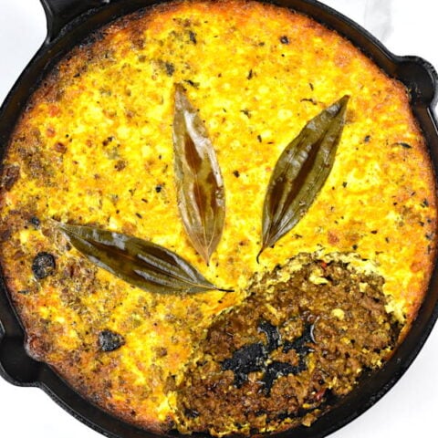 Featured image for bobotie recipe.