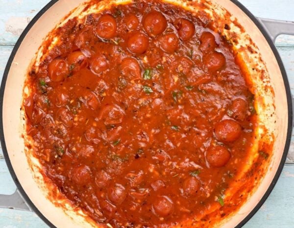 Prepared sauce.