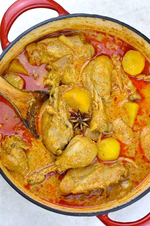 Final product after cooking.