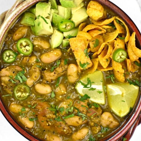 Featured image for green chicken chili recipe