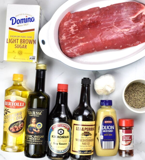 recipe ingredients, as listed below.