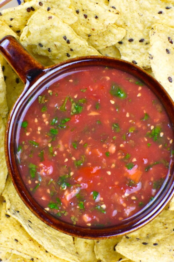 Final product, ready for dipping.