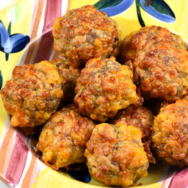 Bisquick Sausage Balls