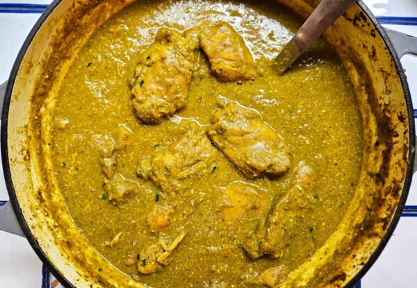 Variation with added coconut milk.