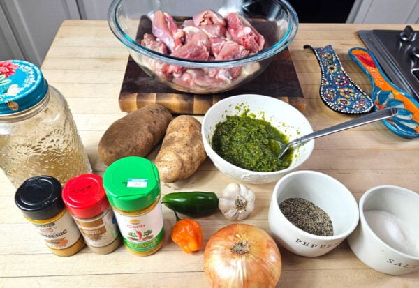 Recipe ingredients, as listed below.
