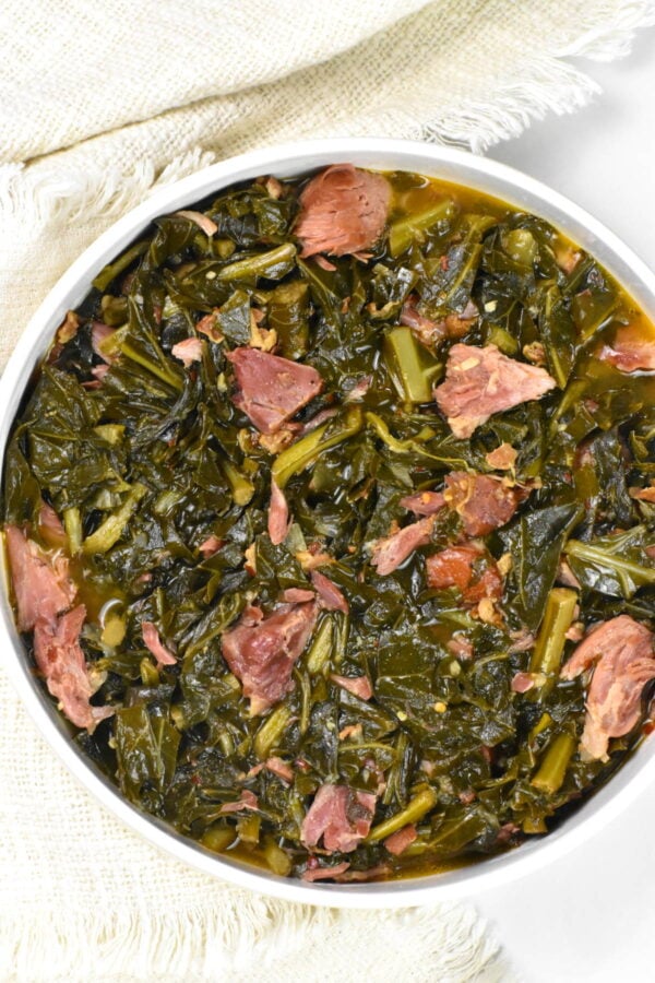 bowl of collards