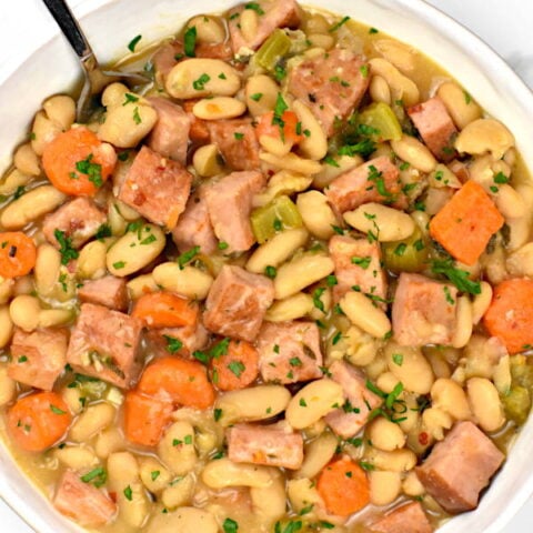 featured image for ham and beans recipe