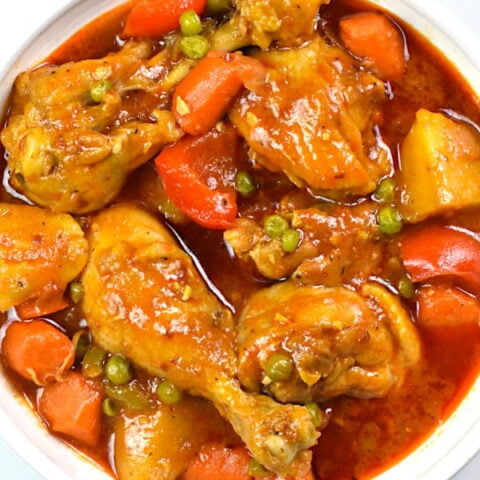 featured image for chicken afritada recipe
