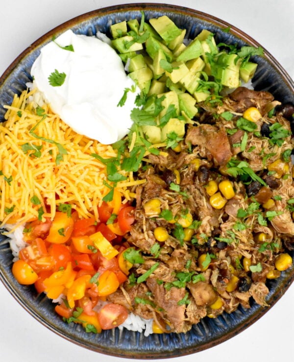 southwest chicken burrito bowl