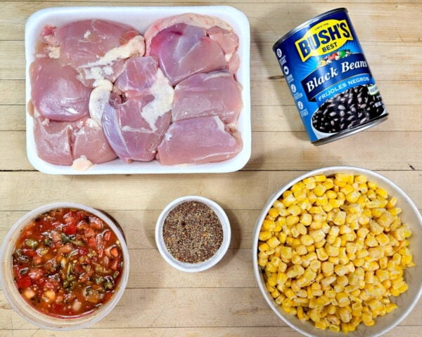 recipe ingredients, as listed below