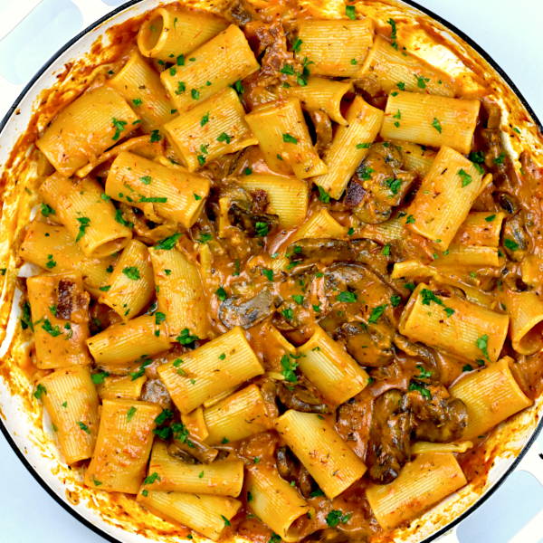 Pasta alla Boscaiola (Woodsman Pasta)