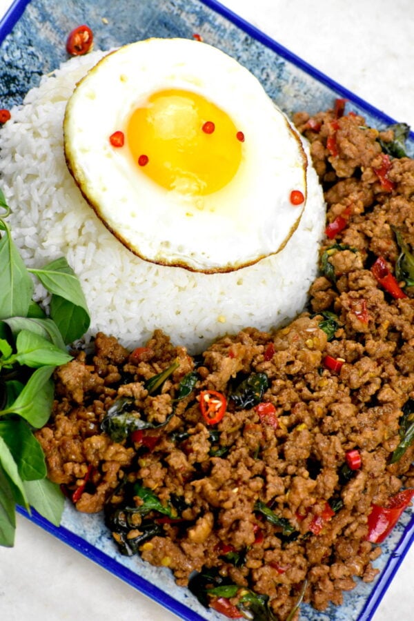 serving of pad kra pow