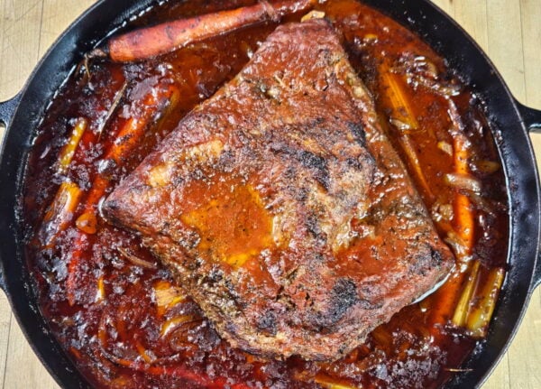 brisket after cooking