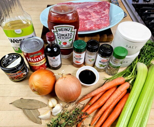 recipe ingredients, as listed below