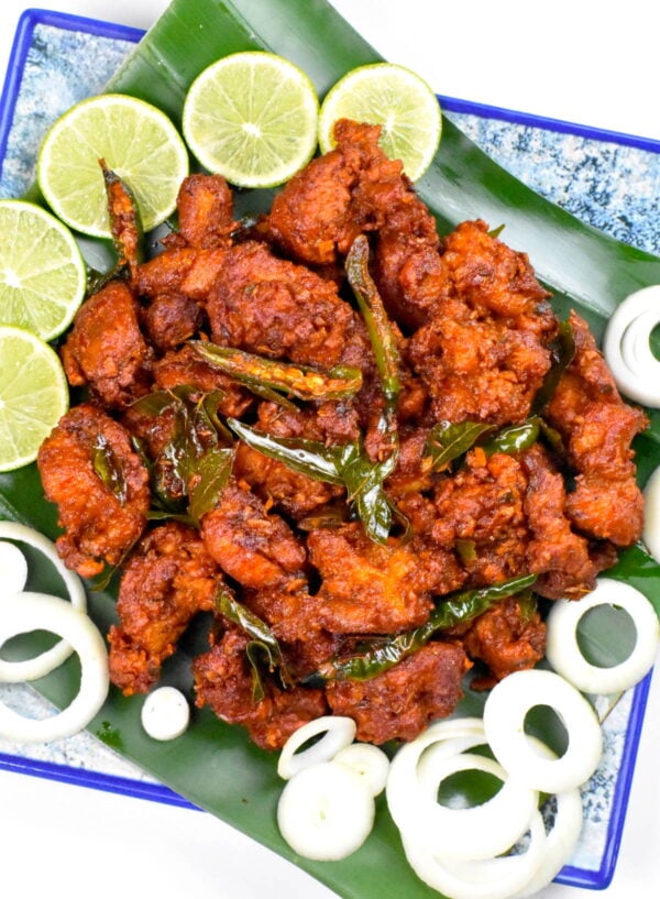 saucy version of chicken 65