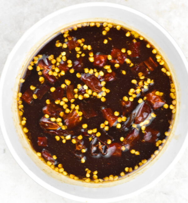 prepared sauce in a bowl