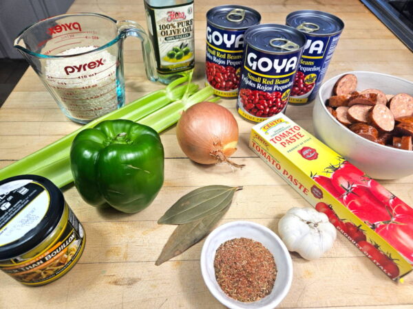 ingredients as listed below