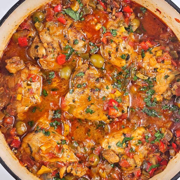 Dominican Pollo Guisado (Chicken Stew)