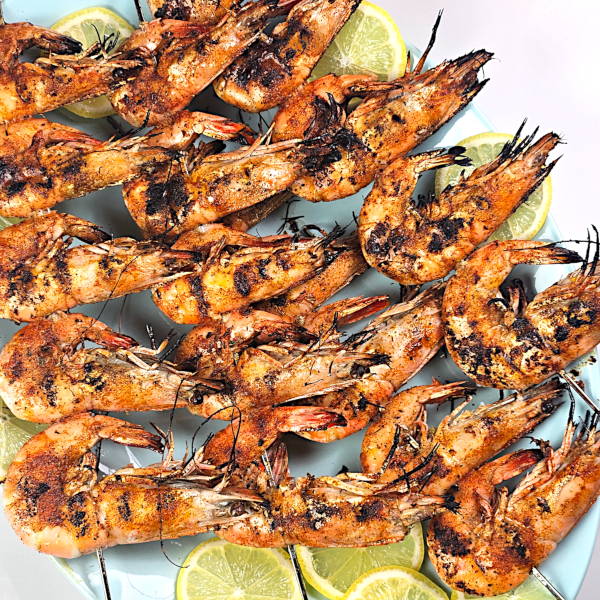 Easy Grilled Shrimp Skewers