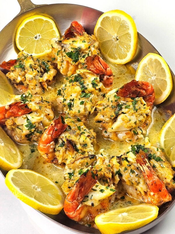 platter of crab stuffed shrimp