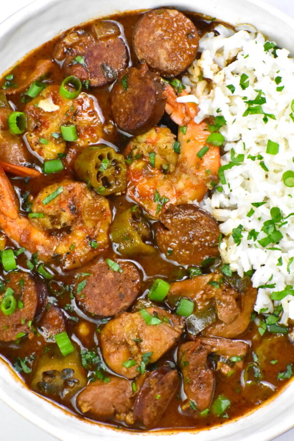 gumbo with rice