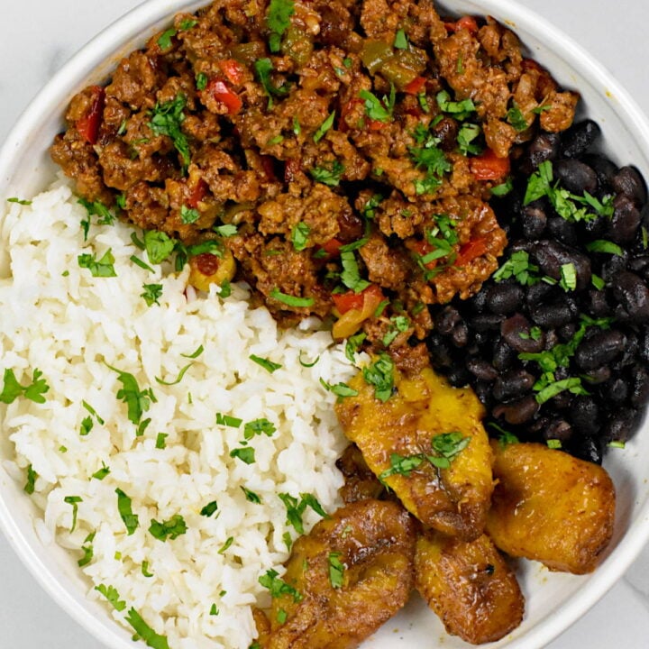 featured image for cuban picadillo recipe