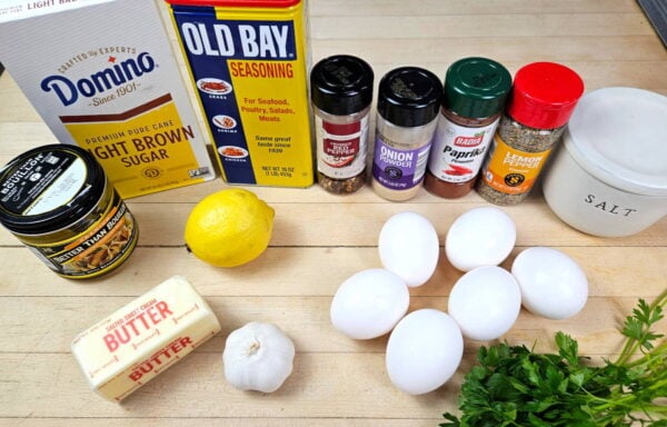 recipe ingredients, as listed below
