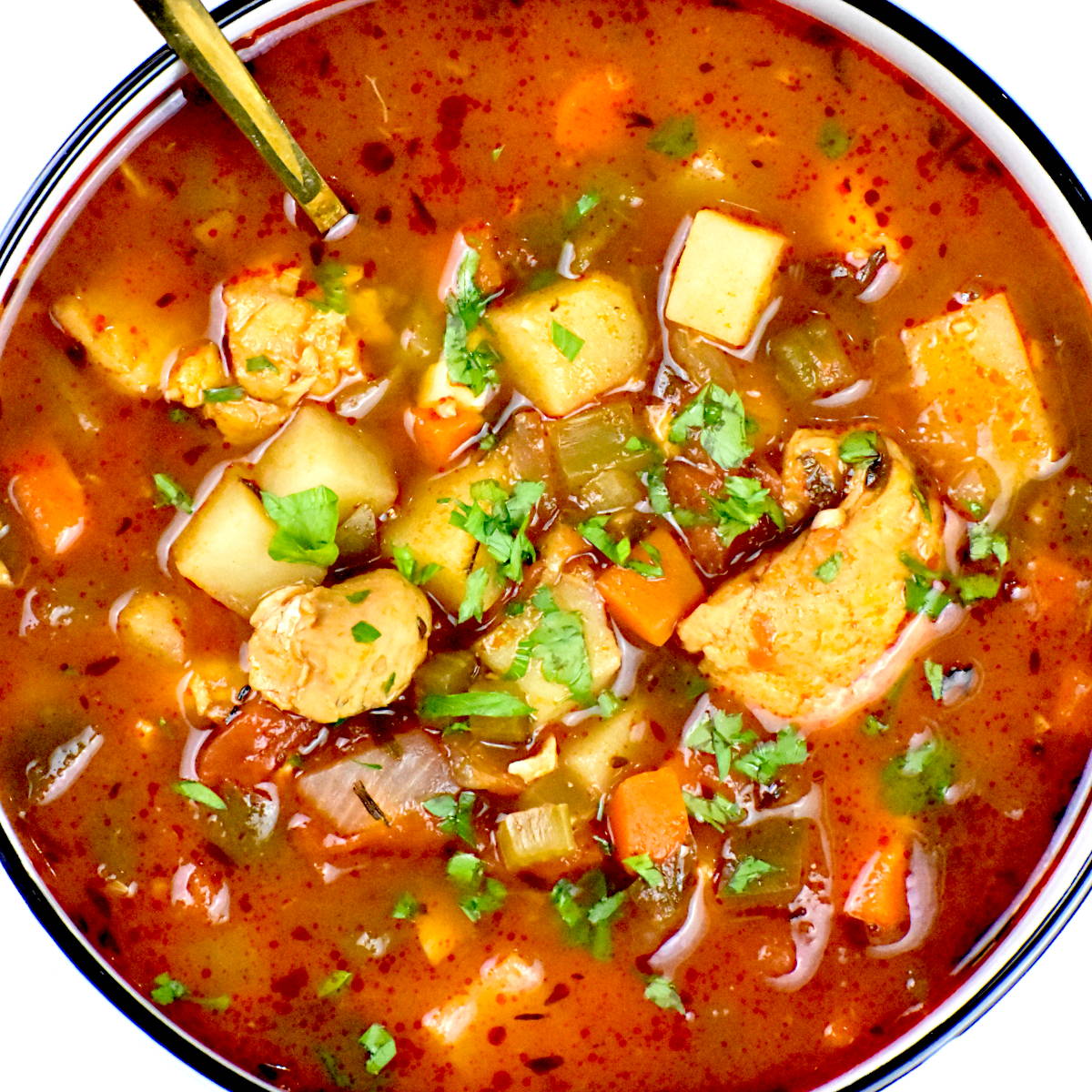 Featured image for Bermuda fish chowder recipe.